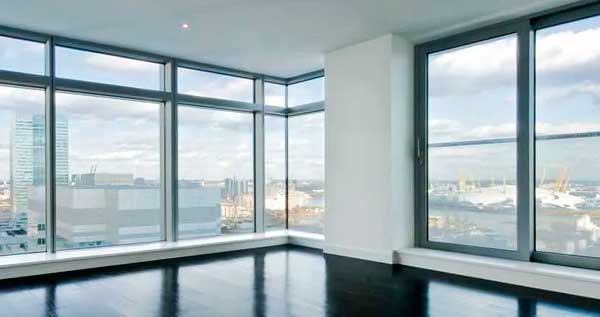 Панорамные окна в пол для квартиры